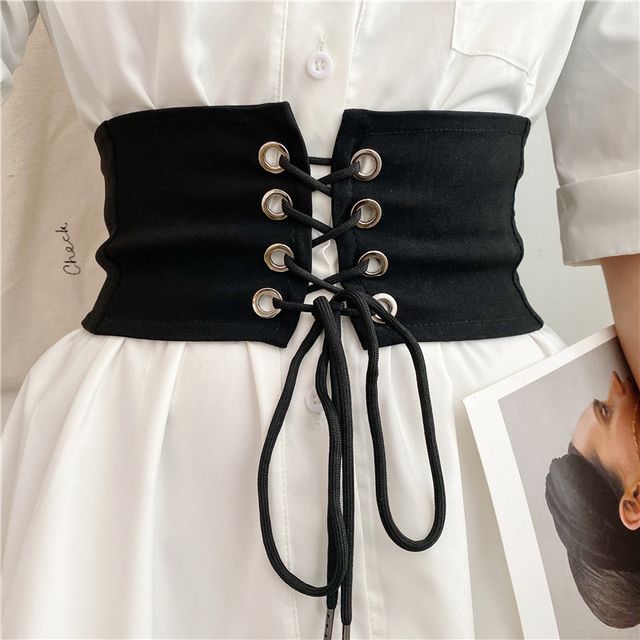 Rofuka-Lace-Up Corset Belt