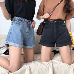 korean high waisted shorts