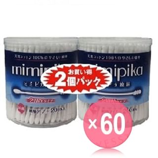 Cotton labo - Mimi Pika 2 Way Cotton Swabs (x60) (Bulk Box)