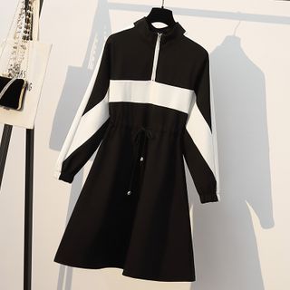 a line sweatshirt dress