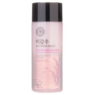 THE FACE SHOP - Rice Water Bright Lip & Eye Makeup Remover 120ml
