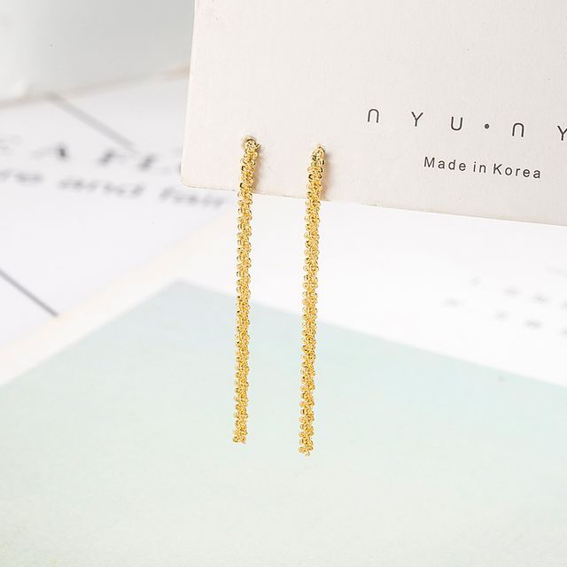 Forainer-Chain Alloy Dangle Earring