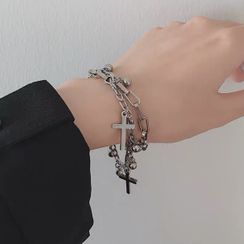 Catharsis - Cross Layered Bracelet Catharsis - Cross Layered Bracelet