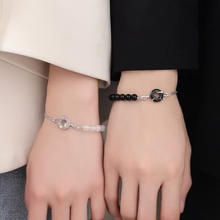 Andante-Couple Matching Beaded Bracelet Set