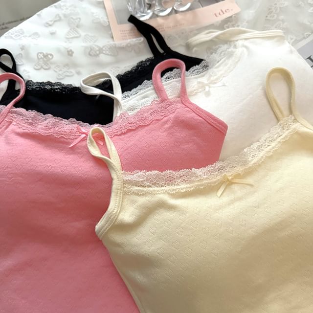 ANDMARY】Maisie lace camisole set