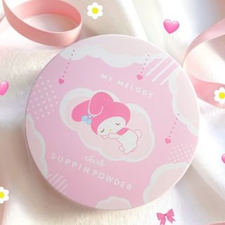 club cosmetics - Sanrio My Melody Suppin Powder Pastel Rose