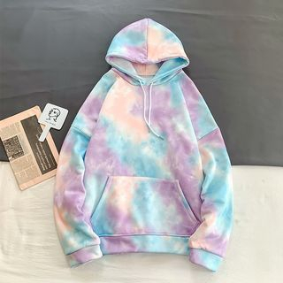 Naideth - Couple Matching Tie Dye Hoodie | YesStyle