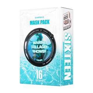 16brand - Sixteen Marine Collagen Shower Mask Pack Set 10pcs