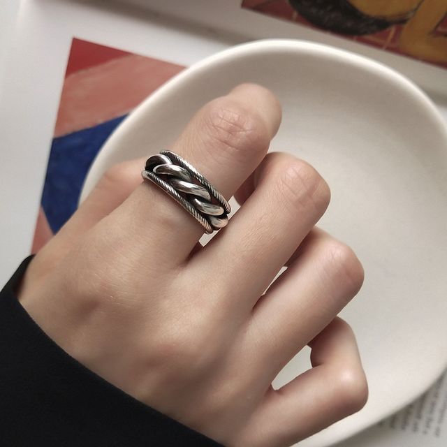 Hansha-Alloy Open Ring