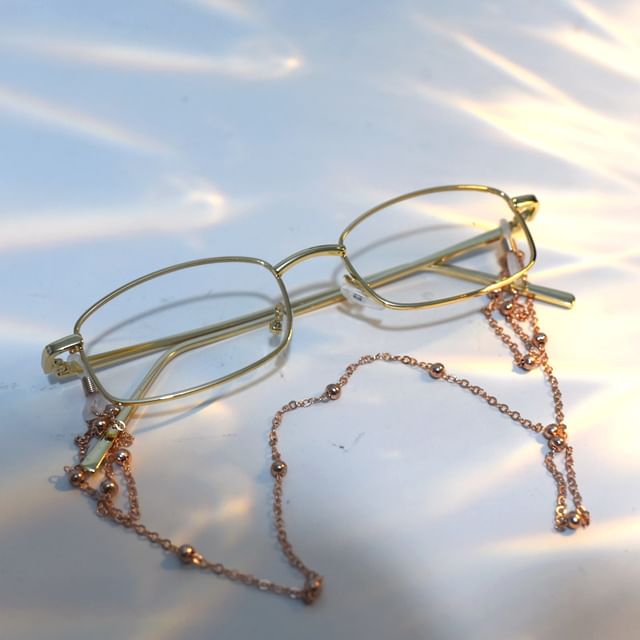 MOL Girl-Square Glasses with Chain