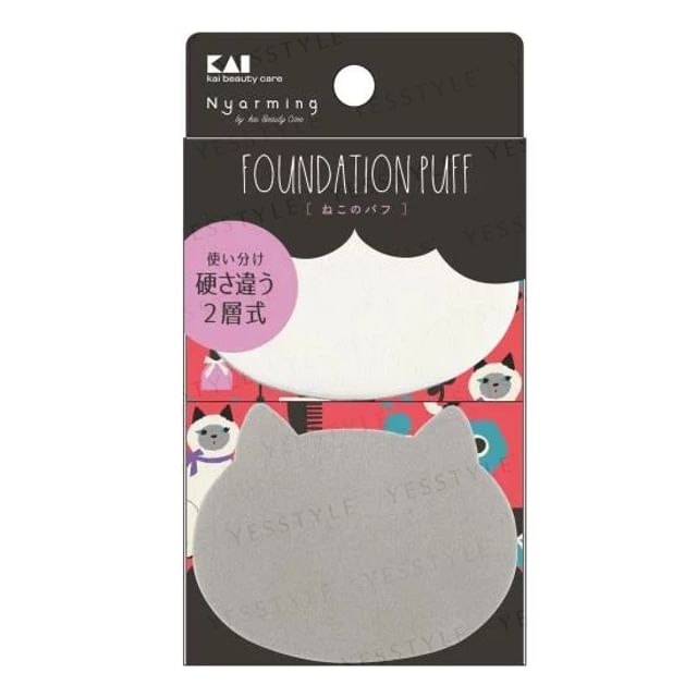 KAI-Nyarming Cat Foundation Puff