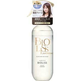 Kose - Bioliss Pure Retouch Glow Hair Oil In Mist