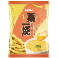 Calbee - Corn Potage Flavored Grill-A-Corn 80g Calbee - Corn Potage Flavored Grill-A-Corn 80g