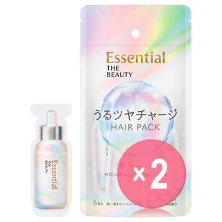 Kao - Essential The Beauty Barrier Hair Pack 2pcs Bundle Set