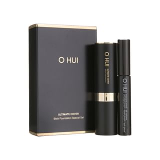 O HUI - Ultimate Cover Stick Foundation 01 Milk Beige Special Set