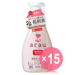 SARAYA - Arau Foam Body Soap (x15) (Bulk Box)