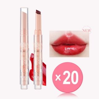 FLORTTE - Heartbeat Jelly Lipstick- 4 Colors (6-9) (x20) (Bulk Box)