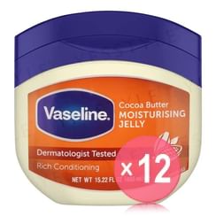 Vaseline - Cocoa Butter Moisturising Jelly (x12) (Bulk Box)