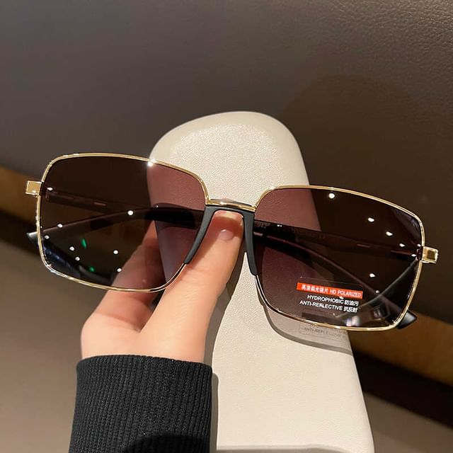MOL Girl-Rectangle Frame Sunglasses