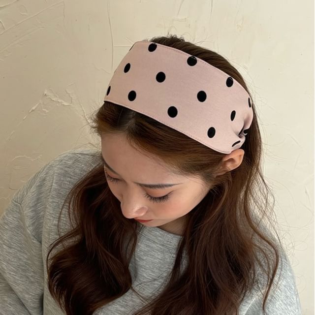 Allyrinta-Dotted Thick Headband