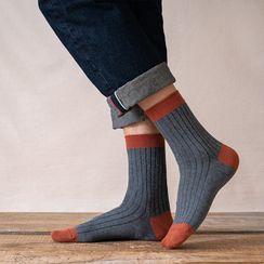 Guliga - Set of 4: Two-Tone Socks