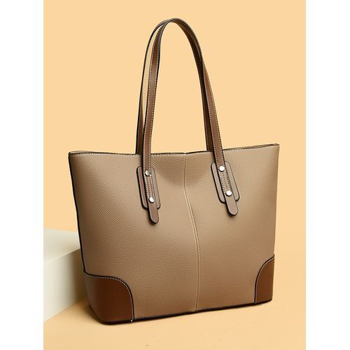 Mayanne - Printed Faux Leather Tote Bag (Various Designs)