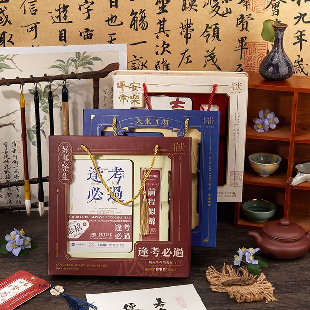 JIMO - Set: Chinese Characters Medium Notebook + Bookmark + Fountain ...
