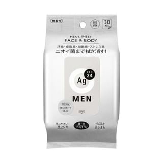 Shiseido - Ag Deo 24 Men Face & Body Sheet No Fragrance