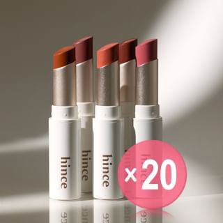 hince - Mood Enhancer Lip Glow - 5 Colors (x20) (Bulk Box)