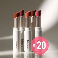 hince - Mood Enhancer Lip Glow - 5 Colors (x20) (Bulk Box)