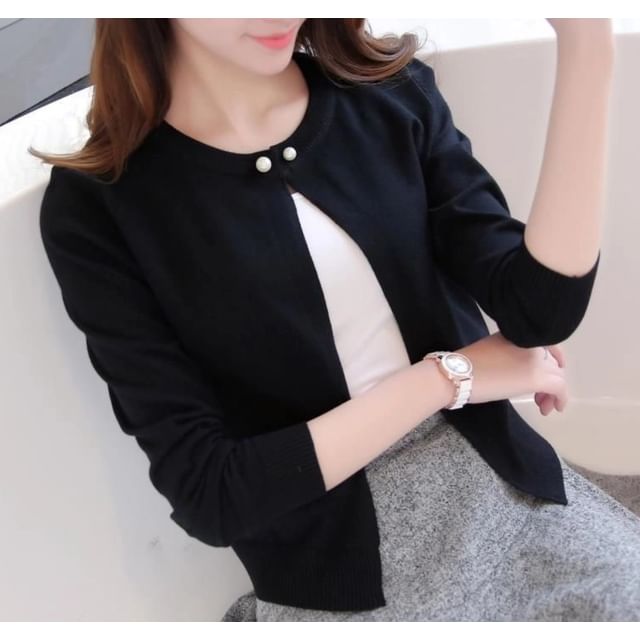 Bolgivy-Cardigan mit einem Knopf