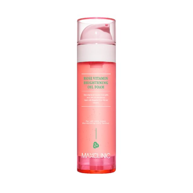 MAXCLINIC-Óleo de Limpeza Iluminador em Espuma de Vitamina de Rosa