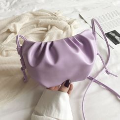 Szeta - Faux Leather Crossbody Bag Szeta - Faux Leather Crossbody Bag