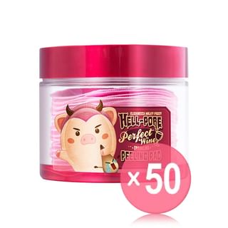 Elizavecca - Milky Piggy Hell-Pore Perfect Wine Sparkling Peeling Pad (x50) (Bulk Box)
