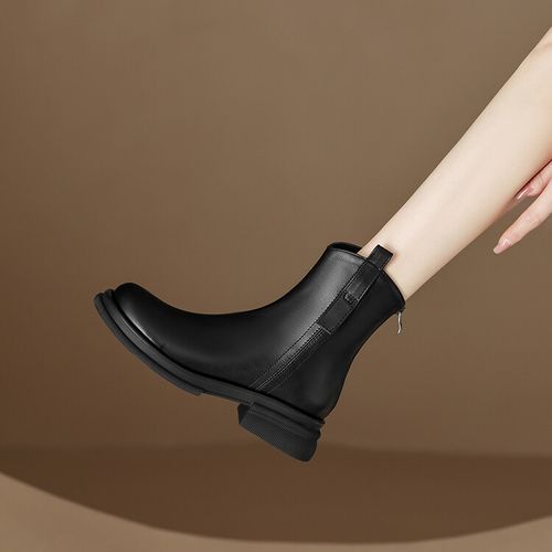 JY Shoes - Flat Mid-Calf Boots