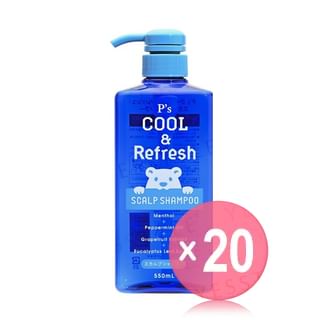 Cosme Station - P'S Cool & Refresh Scalp Shampoo (x20) (Bulk Box)