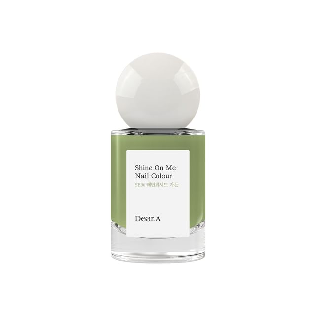 Dear-A-Shine On Me Nail Colour - 35 Colors-SE06 Rainwashed Garden