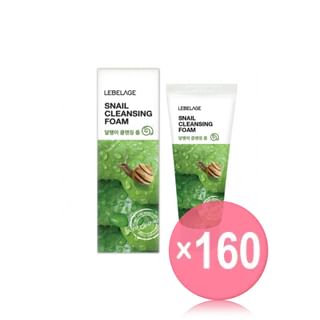 LEBELAGE - Snail Cleansing Foam (x160) (Bulk Box)
