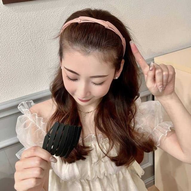 Chimerro-Retractable Pocket Plain Hair Band