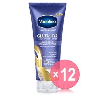 Vaseline - Healthy Bright Gluta-Hya Serum Burst Lotion Overnight Radiance Repair (x12) (Bulk Box)