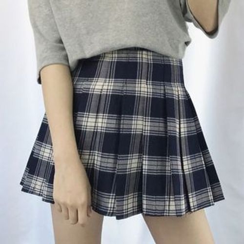 Dute - Pleated Plaid Mini Skirt | YesStyle