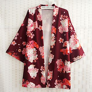 cherry blossom kimono cardigan