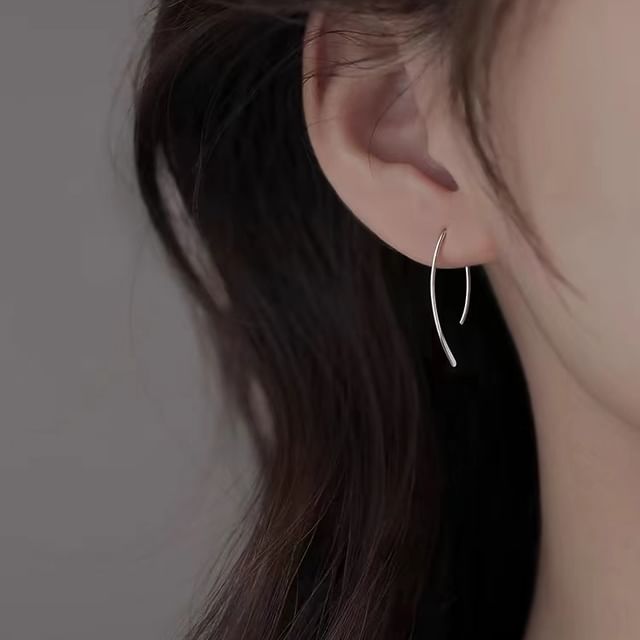 Toinianimos-Sterling Silver Threader Earring