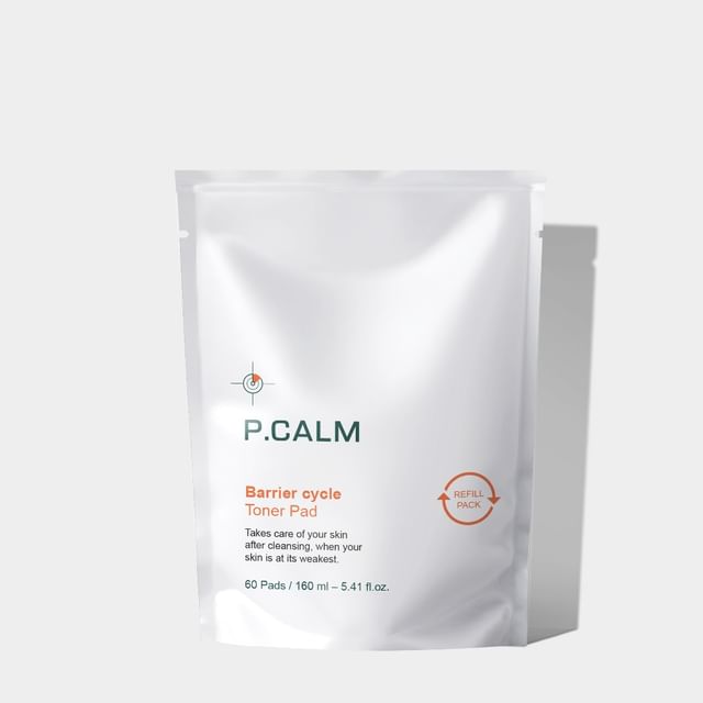 P-CALM-Barrier Cycle 鎮靜修護爽膚棉片 補充裝