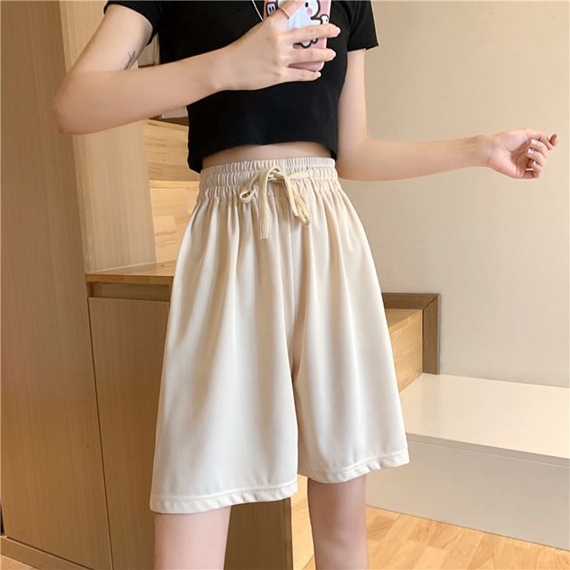 Everose-Plain Shorts