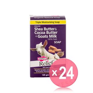 Hope's Relief - Goat Milk, Shea & Cocoa Soap (x24) (Bulk Box)