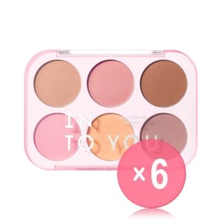 INTO YOU - Six-Color Blush Palette (x6) (Bulk Box)