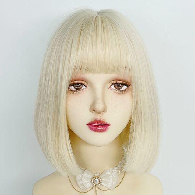 Jellyfish-Short Full Wig - Bob