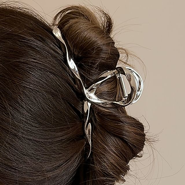Jael-Twisted Alloy Hair Clamp