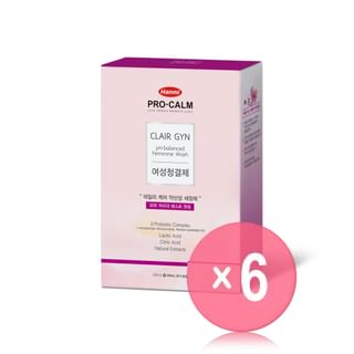 PRO-CALM - Clair Gyn pH-Balanced Feminine Wash Set (x6) (Bulk Box)